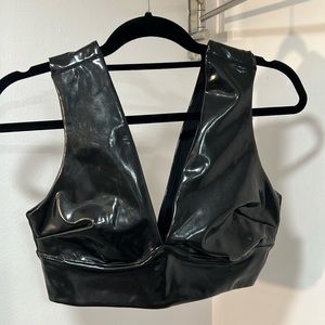 Carbon38 Shiny Sports Bra